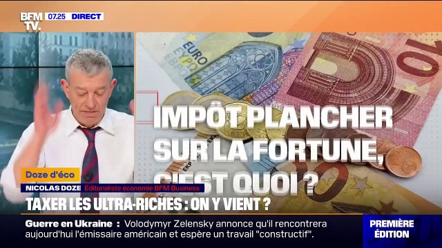 ÉDITO - Impôt plancher sur le patrimoine des ultrariches : Ça pourrait inciter des gens à vouloir quitter le pays et faire de l'exil fiscal