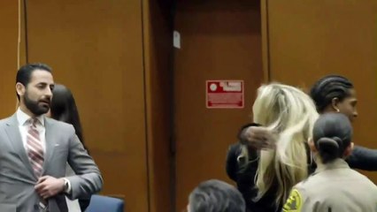 رد فعل ريهانا على براء ايساب روكي في المحكمة