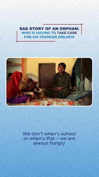 Sad Story of an Orphan Now Caring for His Younger Brothers and Sisters