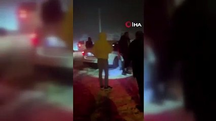 Yalova'da Kar Yağışı Kaza Getirdi, Mahsur Kalan Bir Kişi Kurtarıldı