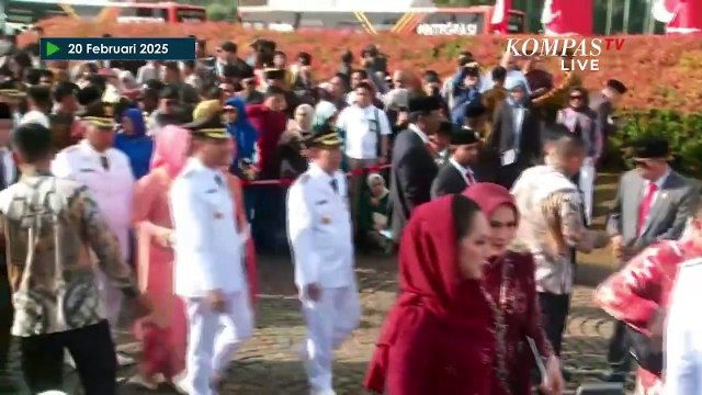 Suasana di Monas Jelang Pelantikan 481 Kepala Daerah Terpilih Seluruh Indonesia!