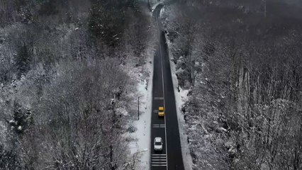 İstanbul’da kar yağışı aralıklarla sürüyor