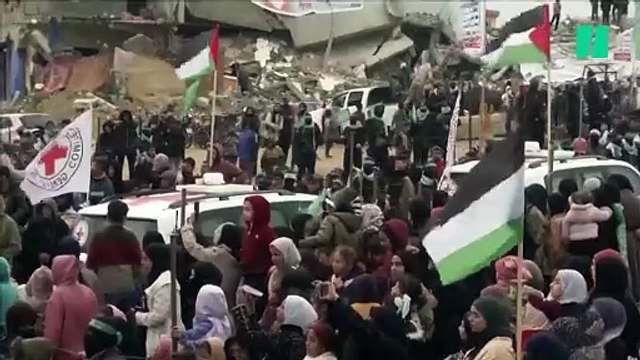 Hamás entrega los cadáveres de cuatro rehenes a la Cruz Roja