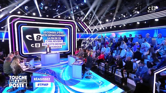 Cyril Hanouna accuse Alexis Kohler d'être à l'origine de l'éviction de C8 de la TNT, ce mercredi 19 février 2025 dans TPMP .