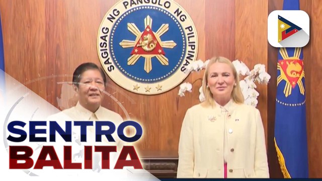 Czech Republic Defense Minister Jana Cernovacha, nag-courtesy call kay PBBM;