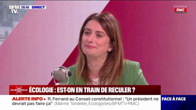 Interdiction des PFAS: Il faut interdire à la source pour arrêter la contamination, avant de s'occuper de la décontamination , affirme Marine Tondelier