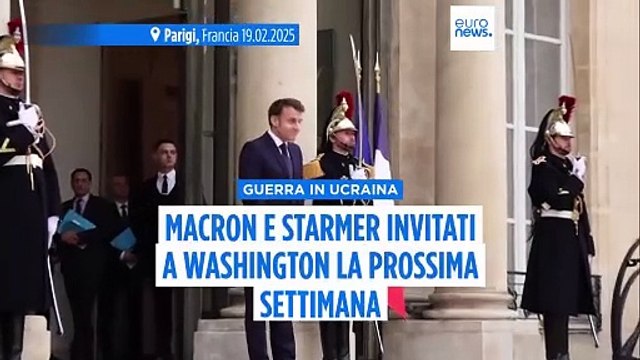 Stati Uniti aprono all'Ue: Macron e Starmer invitati alla Casa Bianca per colloqui sull'Ucraina