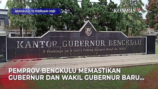 Tak Ada Sambutan untuk Gubernur dan Wakil Gubernur Baru Bengkulu| PELANTIKAN KEPALA DAERAH