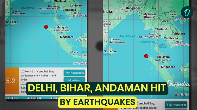 Breaking: 5.2 Magnitude Earthquake Strikes Andaman Sea, NCS Confirms Tremors, No Damage Reported