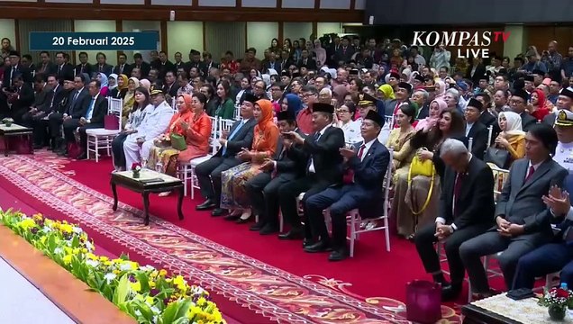 Riuh! Ekspresi Anies dan Ahok Disebut Rukun Gubernur Jakarta Pramono saat Sertijab di Balai Kota