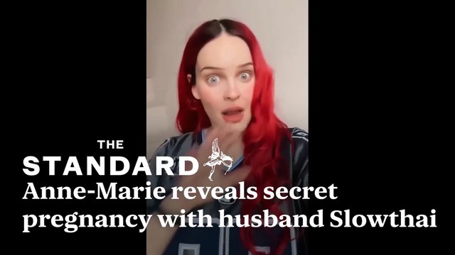 Anne-Marie reveals secret pregnancy after 'hardest year' with husband Slowthai