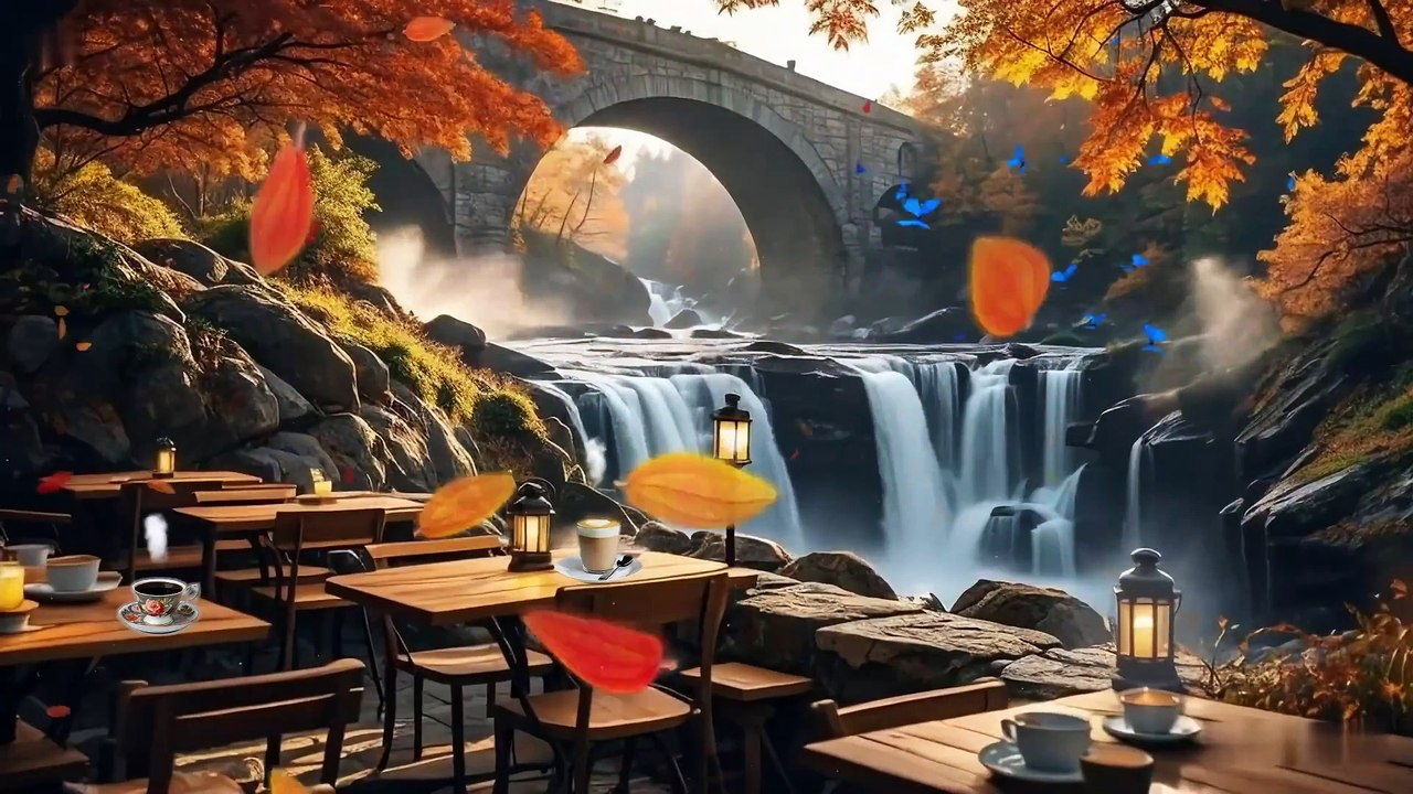 ☕ Warm Relaxing Jazz Music | Cozy Coffee Shop Ambiance for Study, Work, or Relaxation