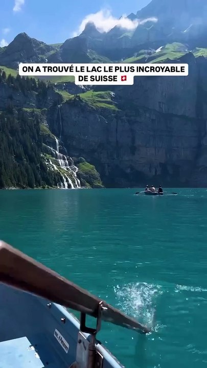 On a trouvé un lac incroyable en Suisse 🇨🇭