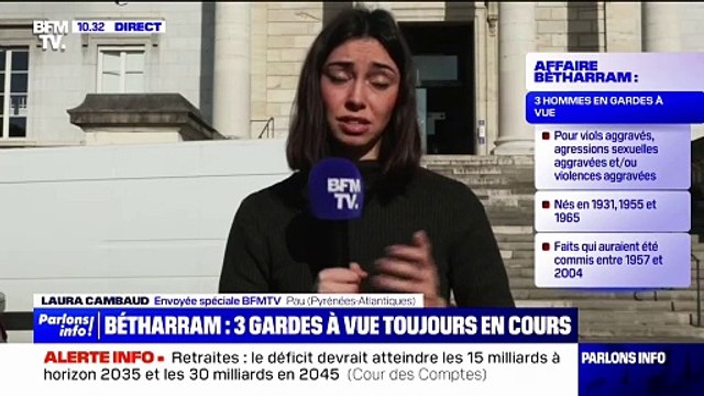 Affaire Bétharram: les gardes à vue de trois hommes de 59, 69 et 93 ans suspectés de viols aggravés, agressions sexuelles aggravées et/ou de violences aggravées se poursuivent