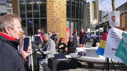 Demo Wuppertal Dr Rainer Füllmich 08.02.2025