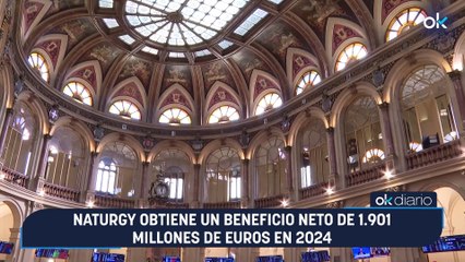 Naturgy obtiene un beneficio neto de 1.901 millones de euros en 2024