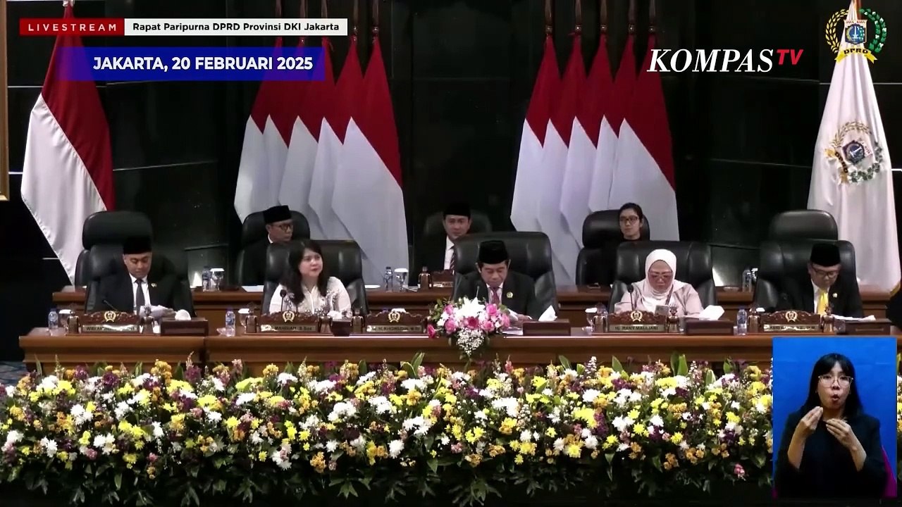 [FULL] Pidato Gubernur Jakarta Pramono Depan DPRD: Singgung Mobil ...
