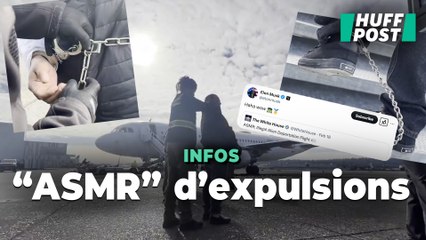 La Maison Blanche présente comme de « l’ASMR » une vidéo d’expulsions de migrants