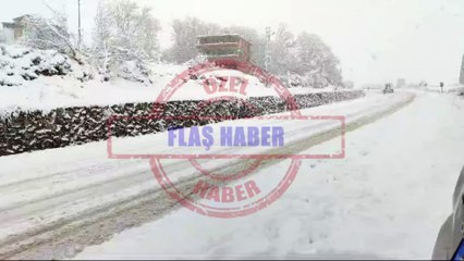 Sinop’ta karla mücadele hız kesmiyor