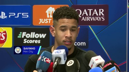 Savinho : “Il faut relever la tête, on a un gros adversaire, Liverpool, dimanche”