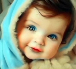 A CUTE BABE SMILE DRAWING AAGURE MARAE DRAWING AACHE LEGE TOE VIEWS KER DENAA GOD'S BLESSINGS YOU