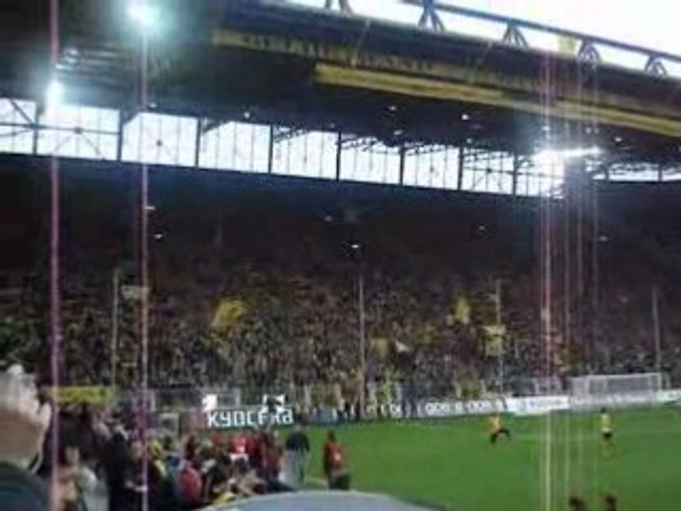 Borussia Dortmund FC Nürnberg Erwärmung