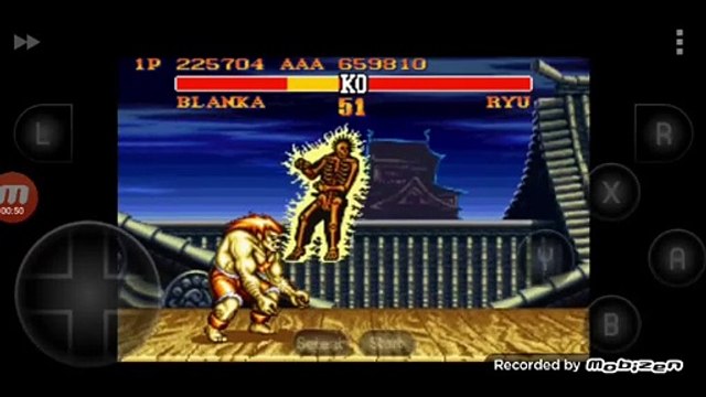 Street Fighter II Turbo: Hyper Fighting Blanka vs Ryu luta completa