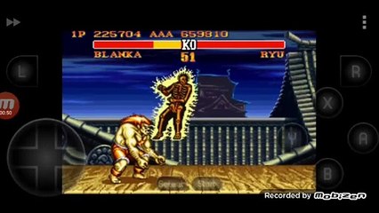 Street Fighter II Turbo: Hyper Fighting Blanka vs Ryu luta completa
