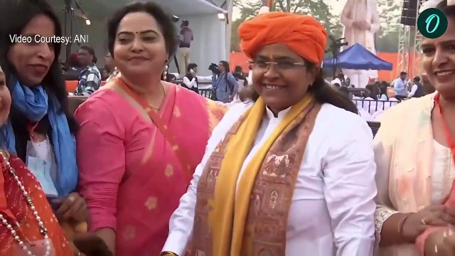 Delhi cm Rekha Gupta oath ceremony: দিল্লির মুখ্যমন্ত্রী হিসাবে শপথ নিলেন Rekha Gupta