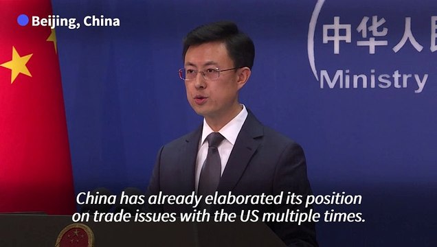 China calls on US to show 'mutual respect' after Trump trade deal comments