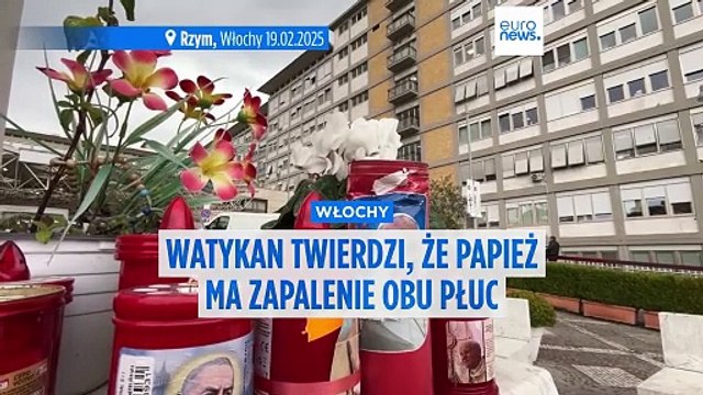Hospitalizowany papież Franciszek w dobrym nastroju, mówi włoska premier Giorgia Meloni