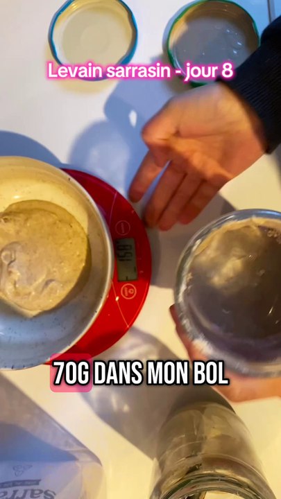 Notre levain est de plus en plus stable, serait-il temps d’essayer un pain ? #levain #sarrasin #sansgluten