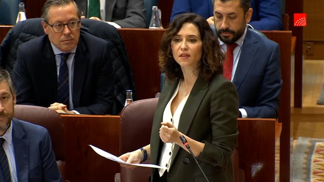 La respuesta de Ayuso a la oposición cuando le preguntan por las residencias