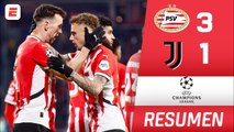 PSV vs Juventus (3-1) | UEFA Champions League 2024/25 | 16vos, VUELTA
