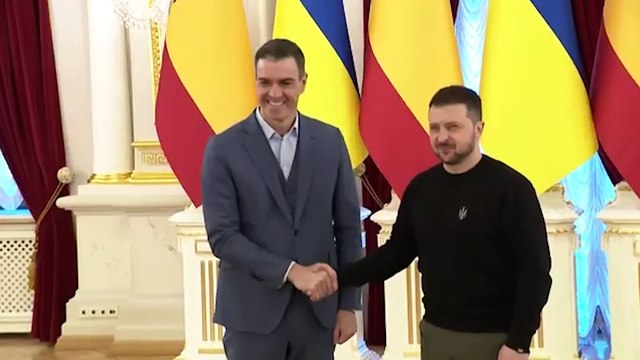 Sánchez viajará el lunes a Kiev para reafirmar el apoyo de España a Zelenski