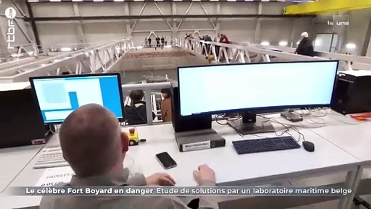 L'avenir du Fort Boyard se joue en partie en Belgique, où des chercheurs ont analysé les effets de la houle et des vagues sur l'édifice, au moyen d'une réplique miniature - Regardez