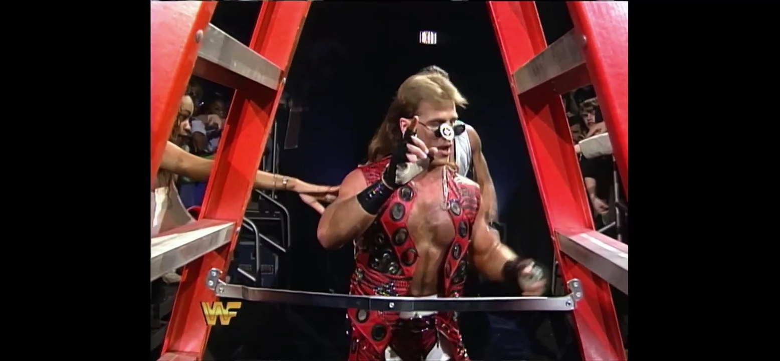 Shawn Michaels with Diesel Entrance WrestleMania 10
