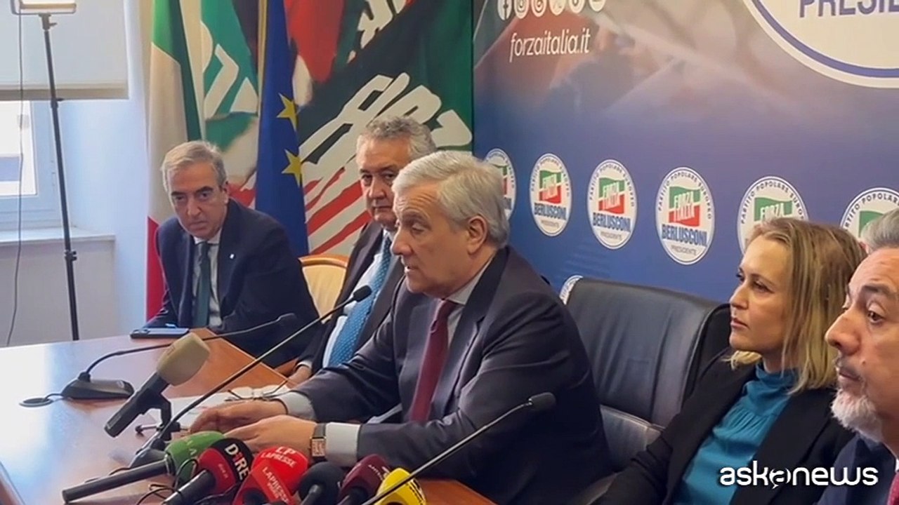 Ucraina, Tajani: a tavolo trattativa ci siano Usa, Kiev e Ue