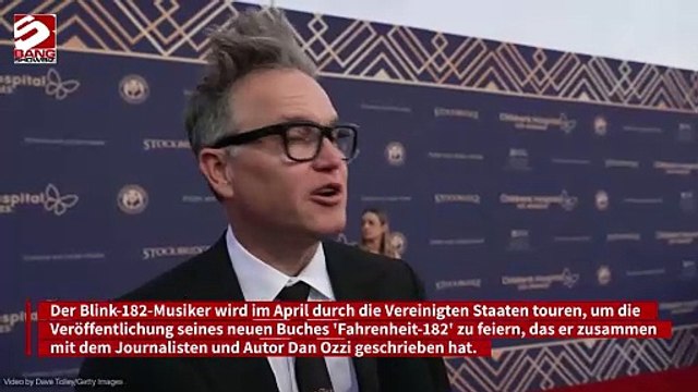 Blink-182-Star Mark Hoppus: Buch-Tour für seine neuen Memoiren