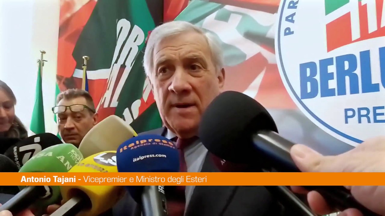 Ucraina, Tajani "Costruire percorso di pace con Usa, Kiev e Ue"