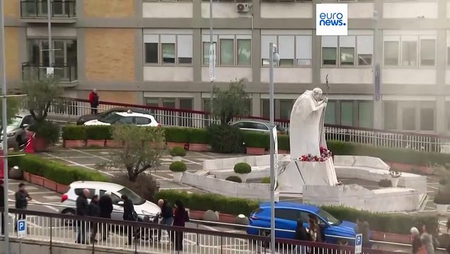 Pope Francis shows improvement in pneumonia recovery, the Vatican says