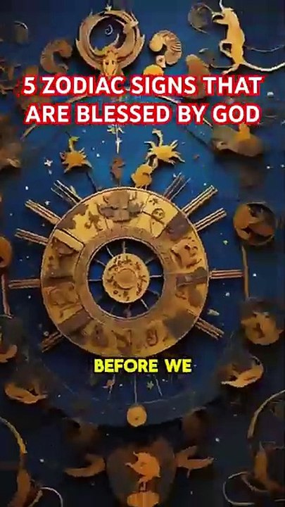 5 ZODIAC SIGNS BLESSED BY GOD #zodiac #astrology #zodiacsigns #facts #horoscope #