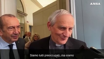 Papa ricoverato, Zuppi: "Preoccupati, ma siamo nella direzione giusta"