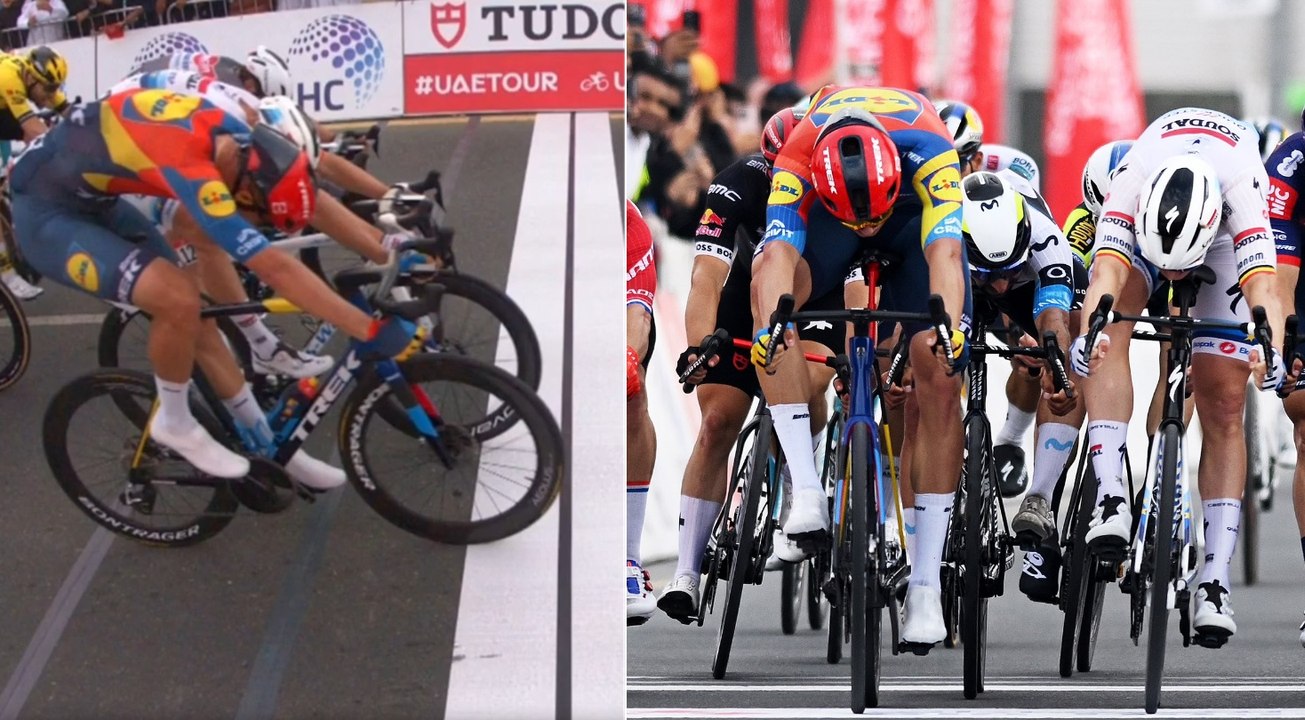 Cyclisme - UAE Tour 2025 - Jonathan Milan s'offre la 4e étape d'un rien... un sprint et un podium royal !