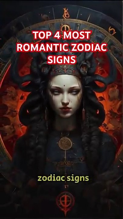 Top 4 most romantic Zodiac signs #zodiac #astrology #zodiacsigns #facts #horoscope