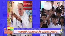 SCZ HOMENAJE EN COLEGIO A MONSEÑOR CASTELLANOS
