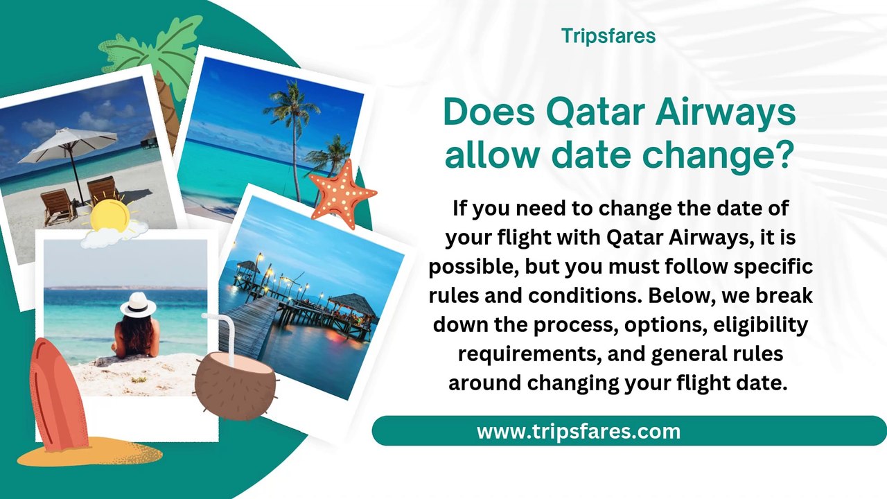 Does Qatar Airways allow date change?