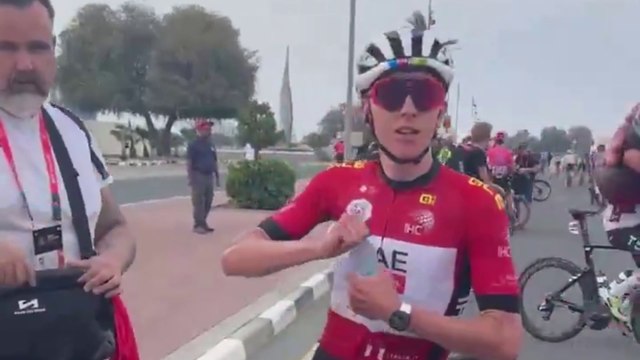 Cycling - UAE Tour 2025 - Tadej Pogacar : I'm always up for action... we had some fun today !