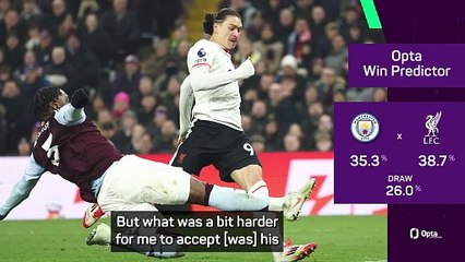 Slot aims brutal behavioural dig at Nunez