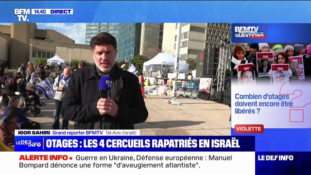 Combien d'otages israéliens doivent encore être libérés? BFMTV répond à vos questions